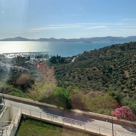 Διαμέρισμα Luxury Apartment In A Secure Complex - Gorgeous Sea View - Pool - 700M To The Beach - Wifi - In Gulluk - 8Km From Bodrum Airport - Ideal For Naturelovers